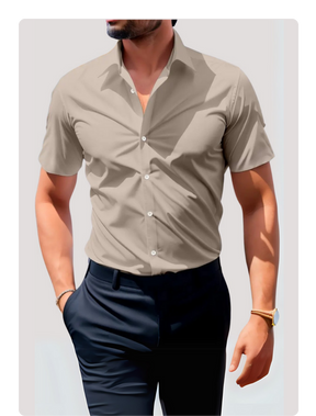 Camisa Max Fit Lourent™ Manga Curta