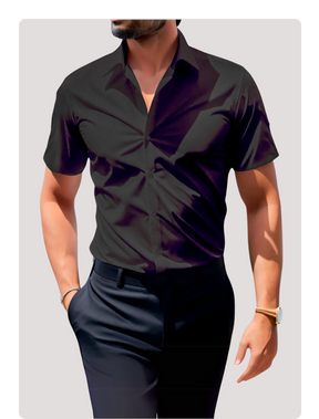 Camisa Max Fit Lourent™ Manga Curta