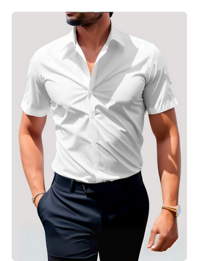 Camisa Max Fit Lourent™ Manga Curta